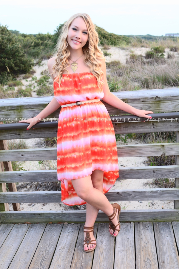 First Landing State Park Virginia senior portrait Jan Casper Photography
