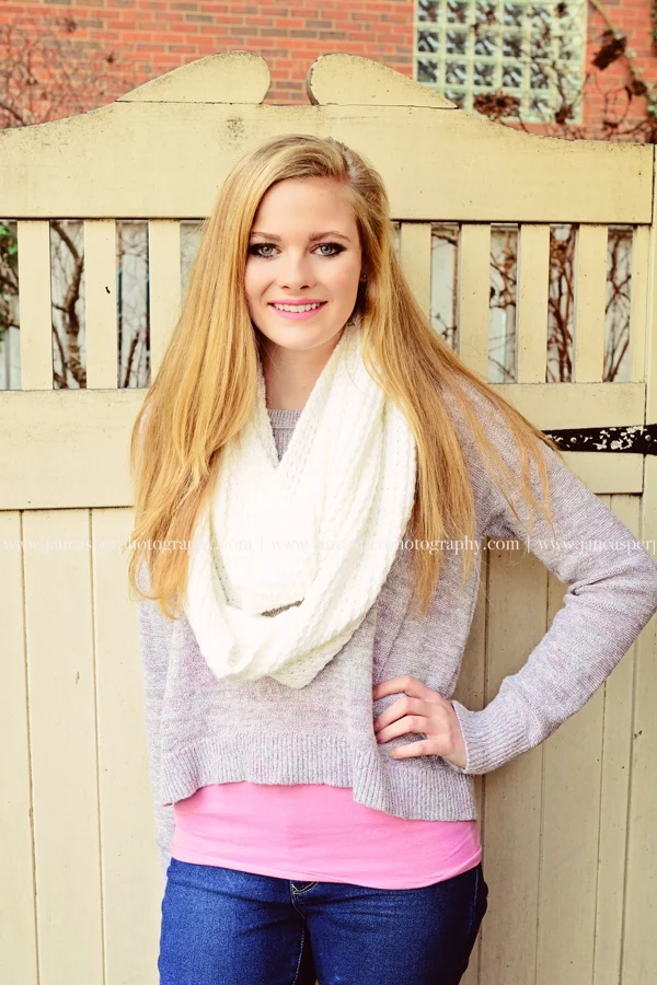 Freemason street downtown Norfolk Virginia senior portrait Jan Casper Photography