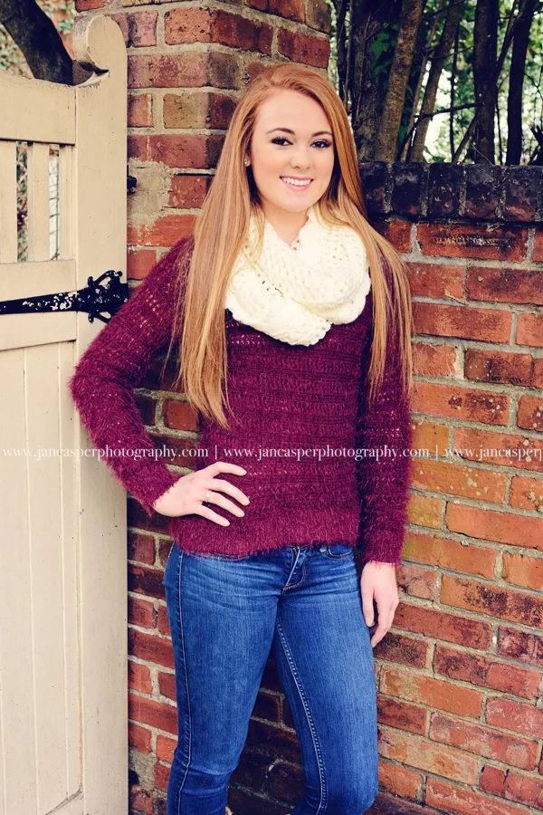 Freemason street downtown Norfolk Virginia senior portrait Jan Casper Photography