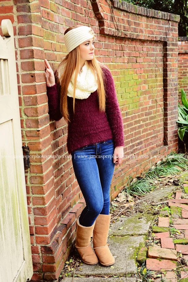 Freemason street downtown Norfolk Virginia senior portrait Jan Casper Photography