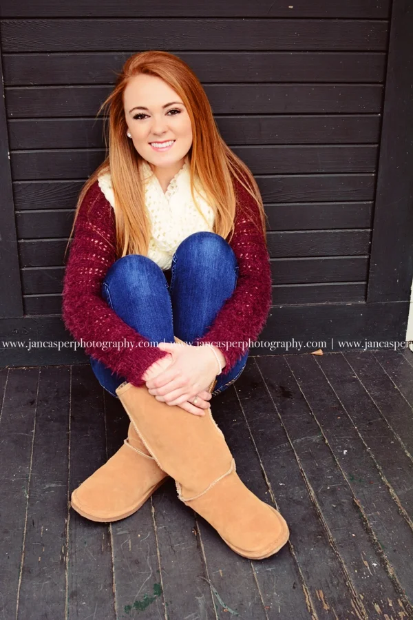 Freemason street downtown Norfolk Virginia senior portrait Jan Casper Photography