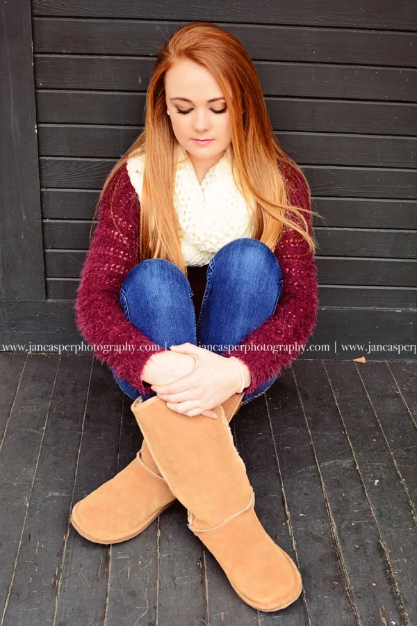 Freemason street downtown Norfolk Virginia senior portrait Jan Casper Photography