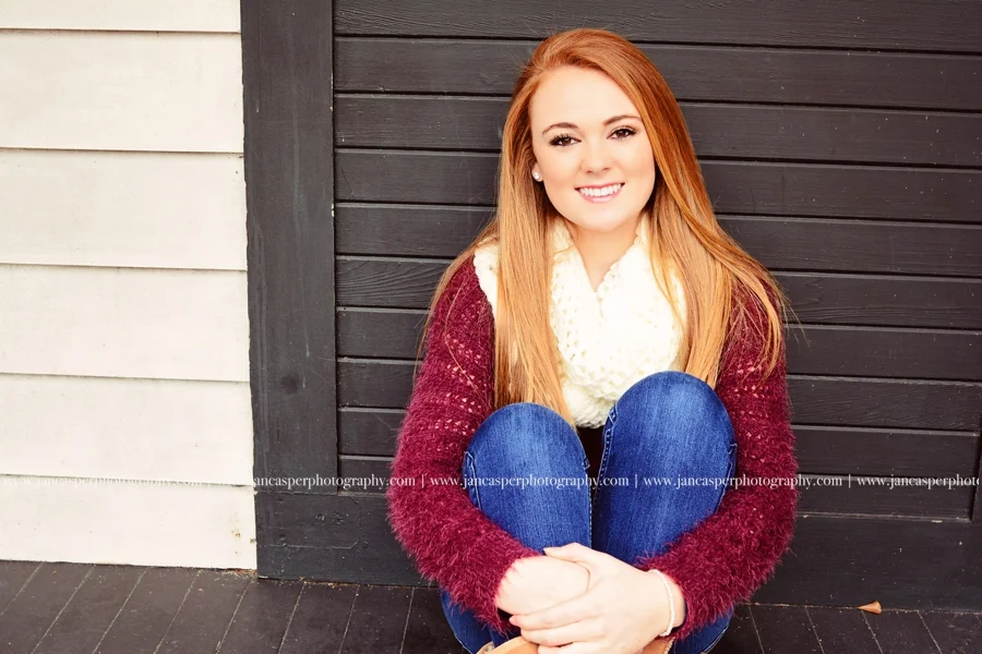 Freemason street downtown Norfolk Virginia senior portrait Jan Casper Photography