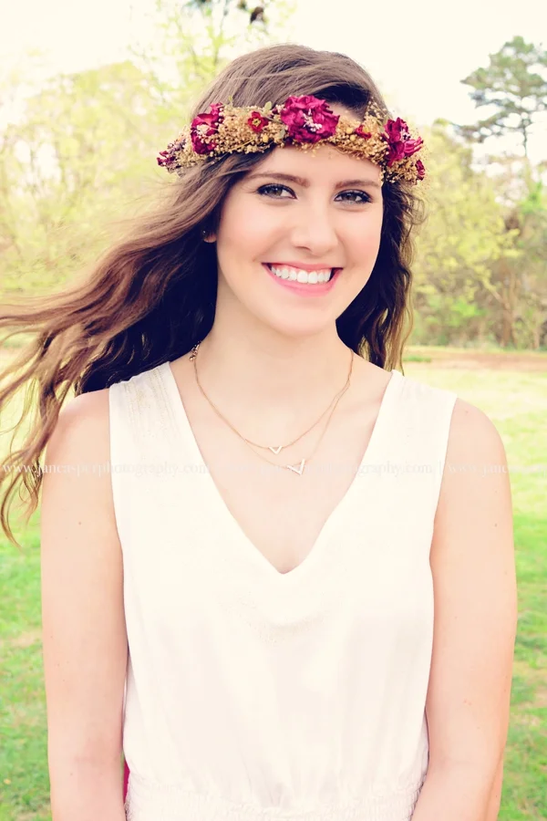 Norfolk Botanical Garden Virginia senior portrait Jan Casper Photography