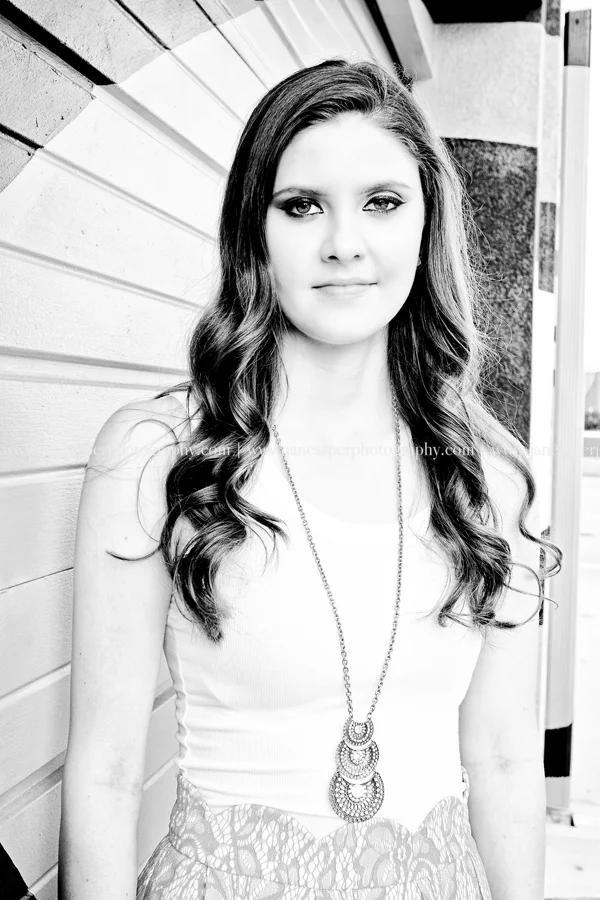 Neon District Norfolk Virginia senior portrait Jan Casper Photography