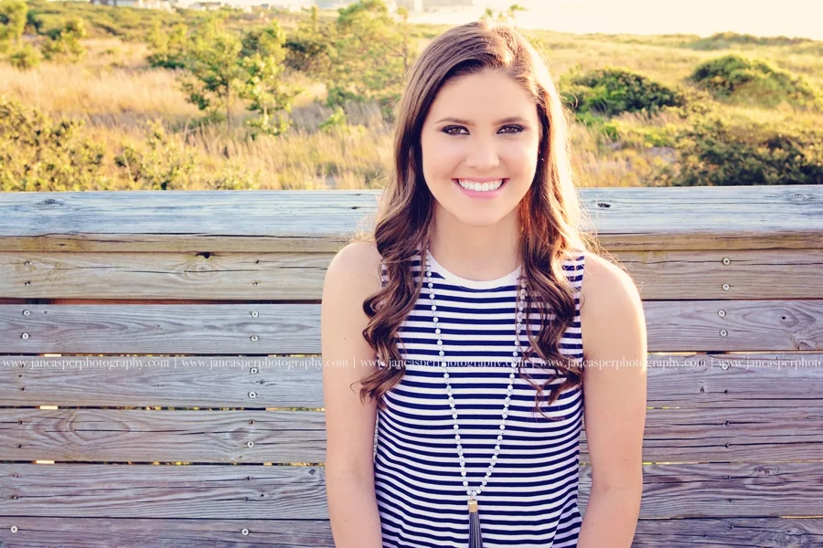 First Landing State Park Virginia senior portrait Jan Casper Photography