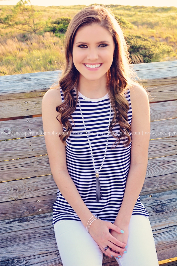 First Landing State Park Virginia senior portrait Jan Casper Photography