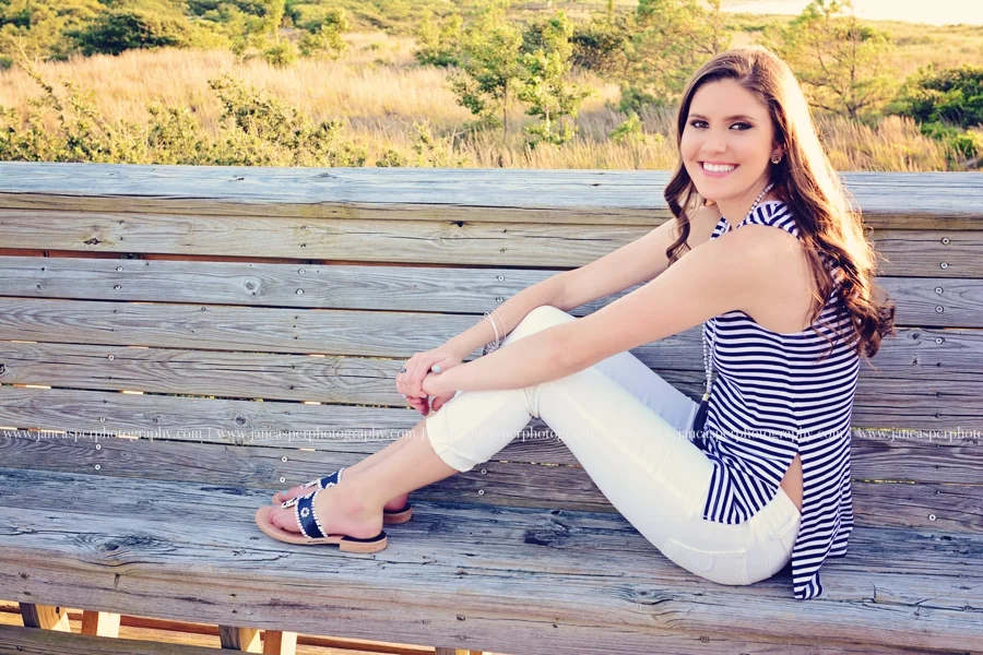 First Landing State Park Virginia senior portrait Jan Casper Photography