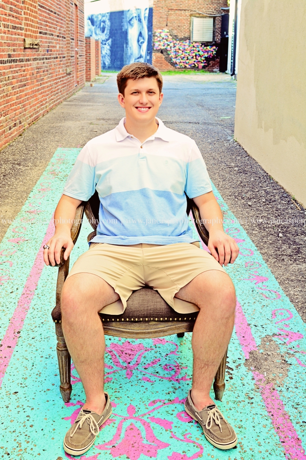 Neon District Norfolk senior portrait Jan Casper Photography Virginia