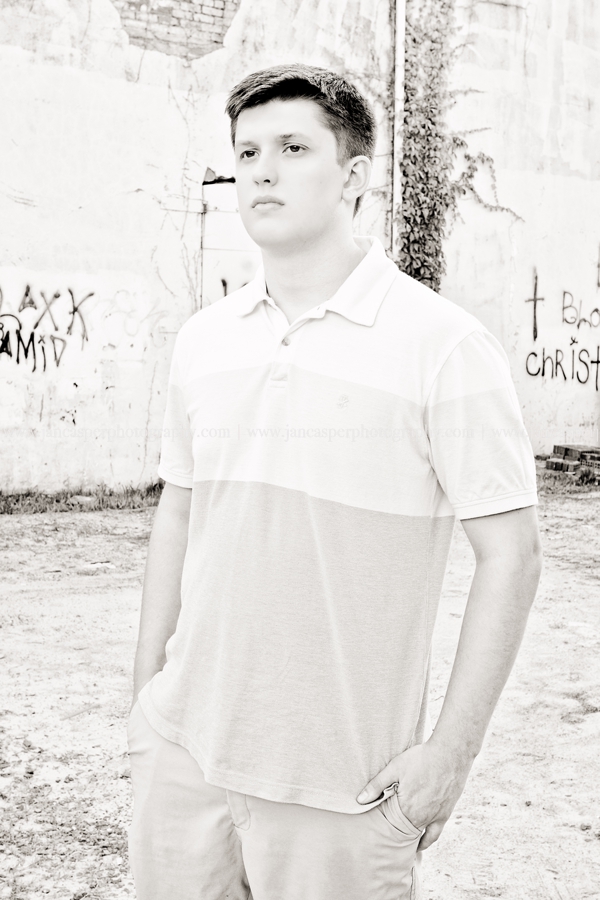 Neon District Norfolk senior portrait Jan Casper Photography Virginia