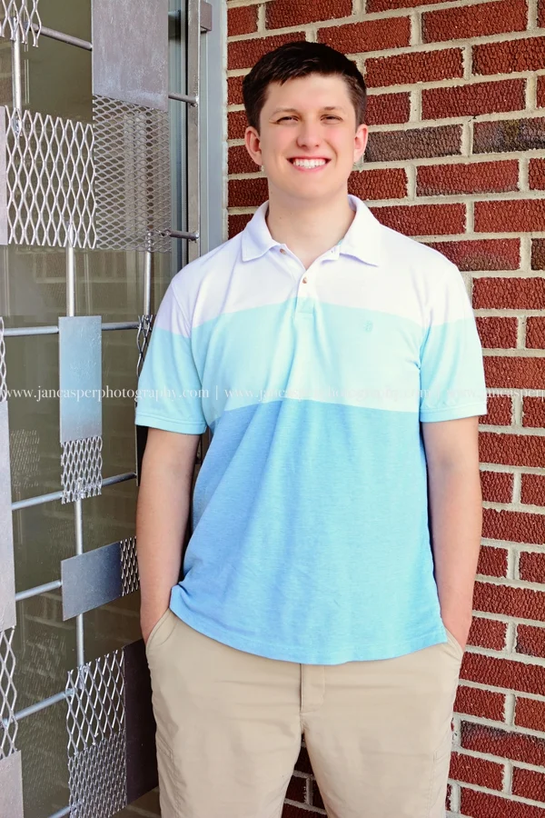 Neon District Norfolk senior portrait Jan Casper Photography Virginia
