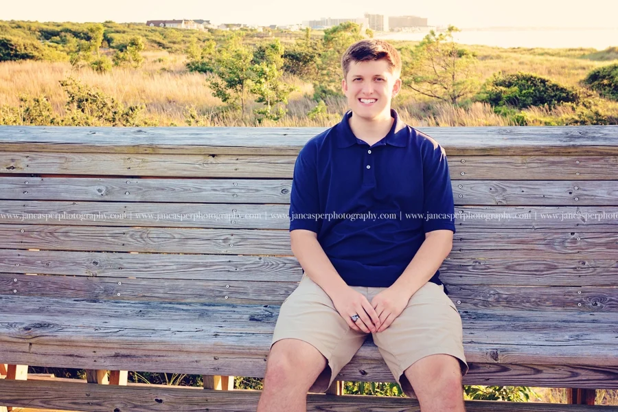 First Landing State Park senior portrait Virginia Jan Casper Photography