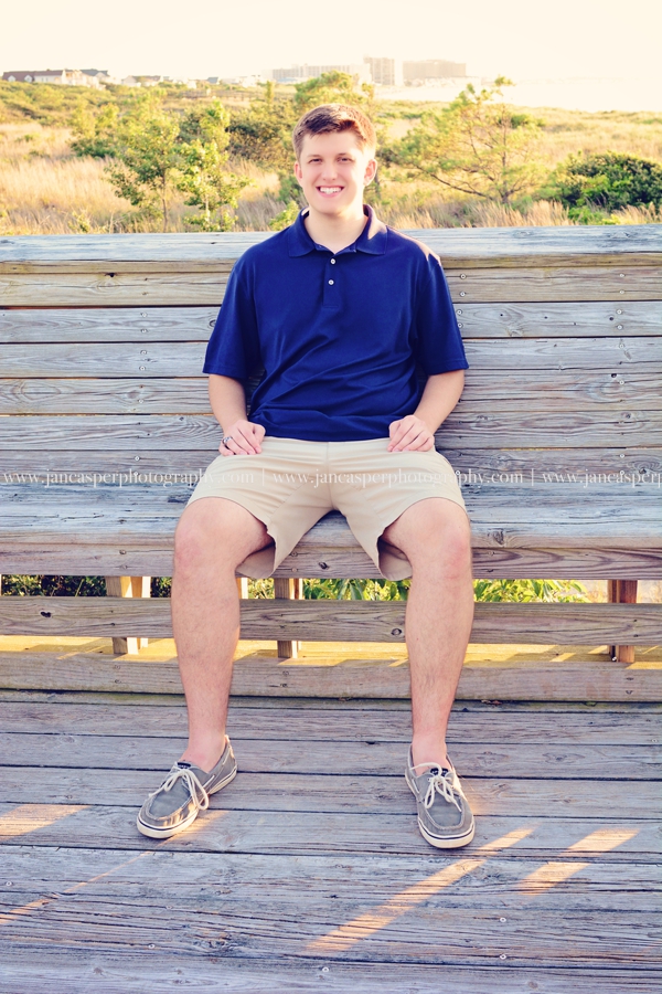 First Landing State Park senior portrait Virginia Jan Casper Photography