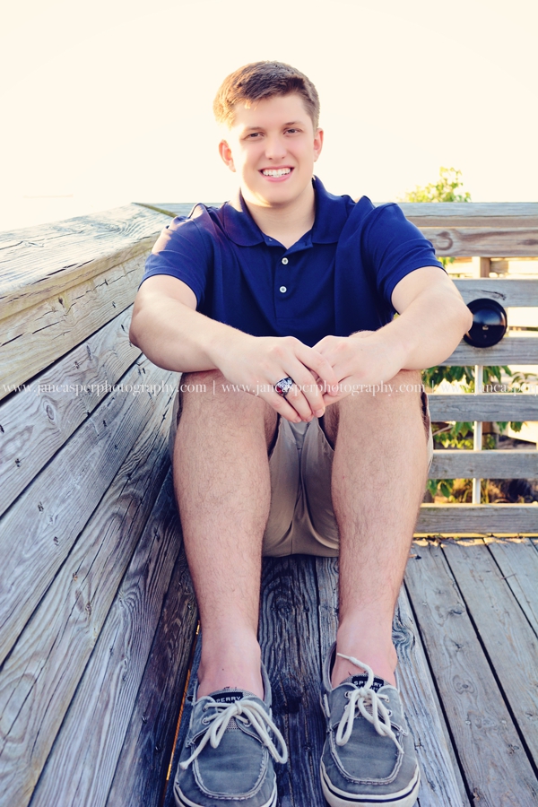 First Landing State Park senior portrait Virginia Jan Casper Photography