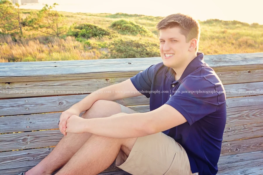 First Landing State Park senior portrait Virginia Jan Casper Photography