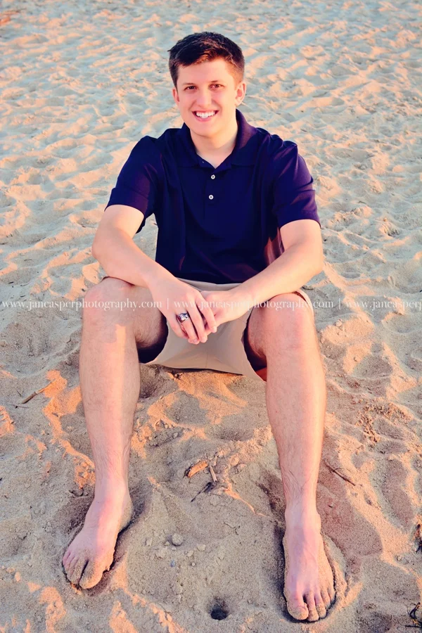 First Landing State Park senior portrait Virginia Jan Casper Photography