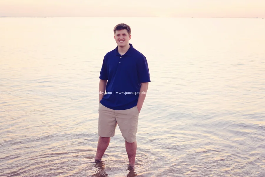 First Landing State Park senior portrait Virginia Jan Casper Photography