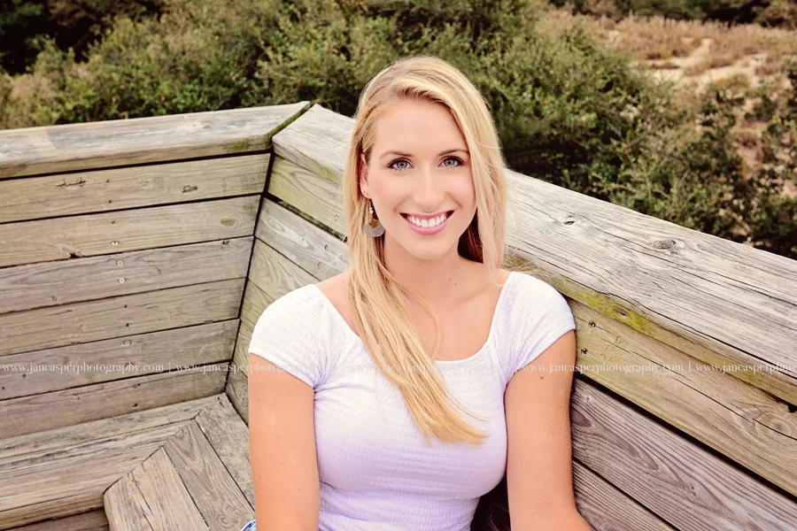 First Landing State Park senior portrait Virginia Beach Jan Casper Photography