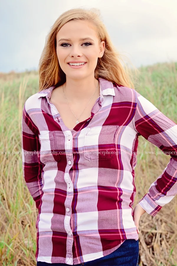 Fort Story senior portrait Virginia Beach Jan Casper Photography