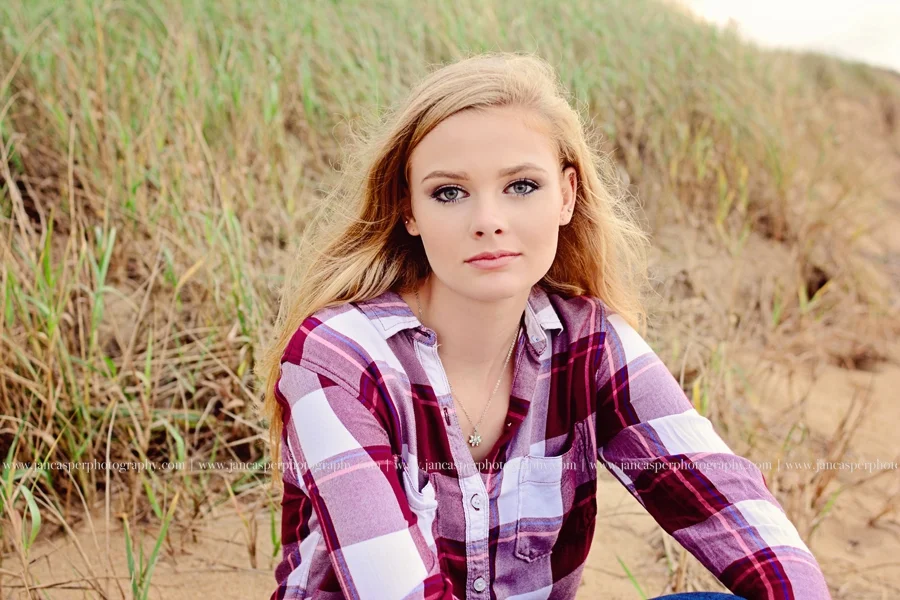 Fort Story senior portrait Virginia Beach Jan Casper Photography