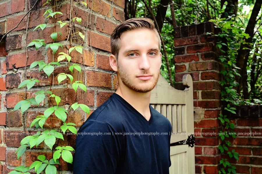downtown Norfolk Freemason senior portrait Jan Casper Photography Virginia