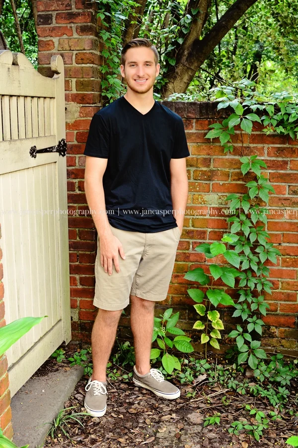 downtown Norfolk Freemason senior portrait Jan Casper Photography Virginia