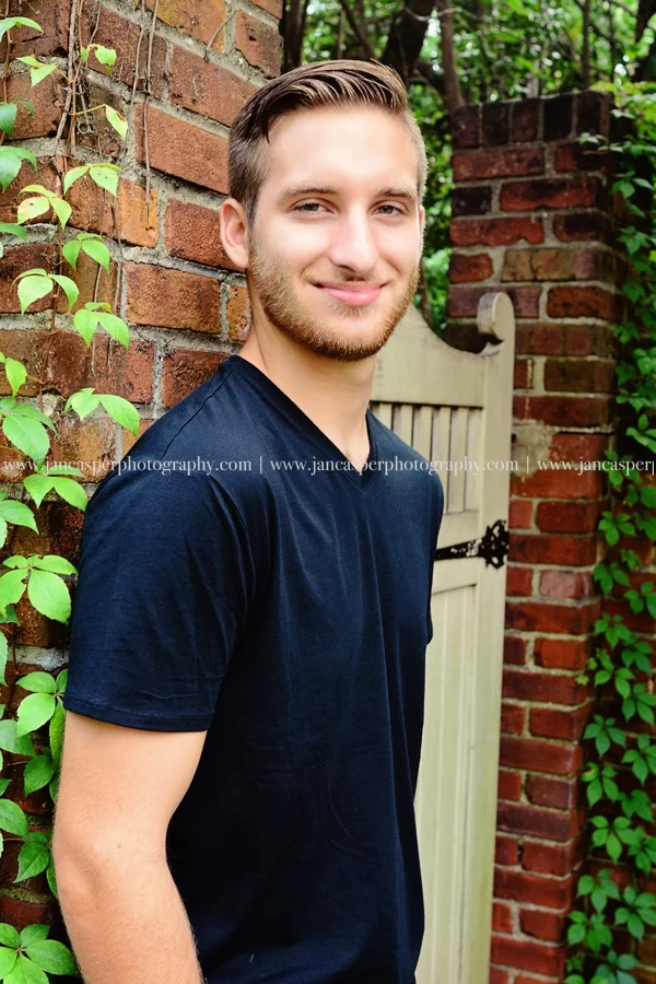 downtown Norfolk Freemason senior portrait Jan Casper Photography Virginia