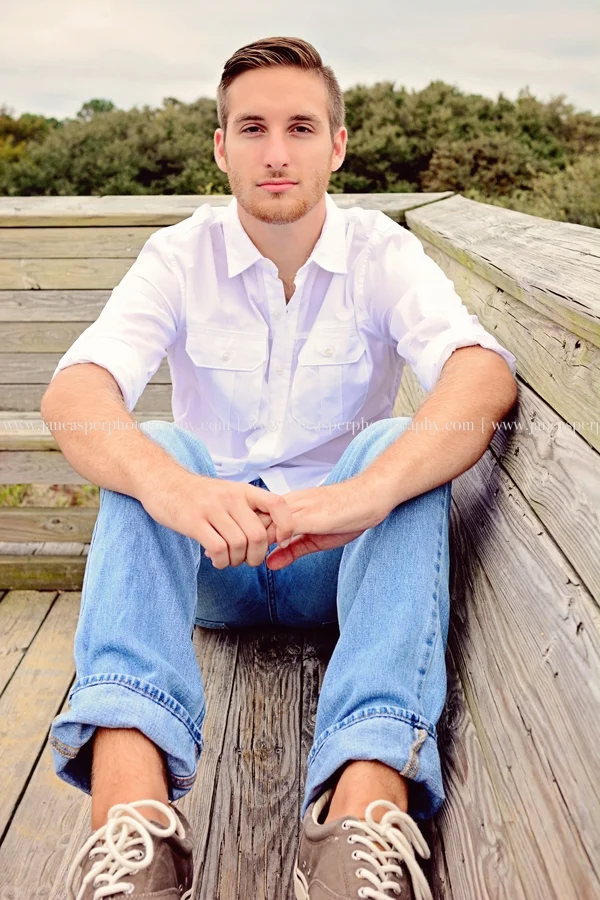 First Landing State Park senior portrait Virginia Beach Jan Casper Photography Virginia