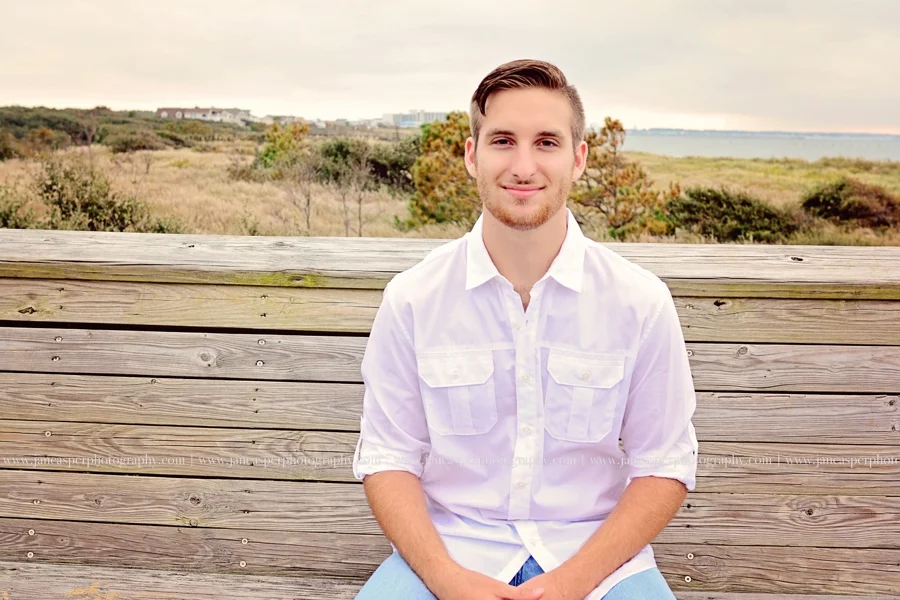 First Landing State Park senior portrait Virginia Beach Jan Casper Photography Virginia