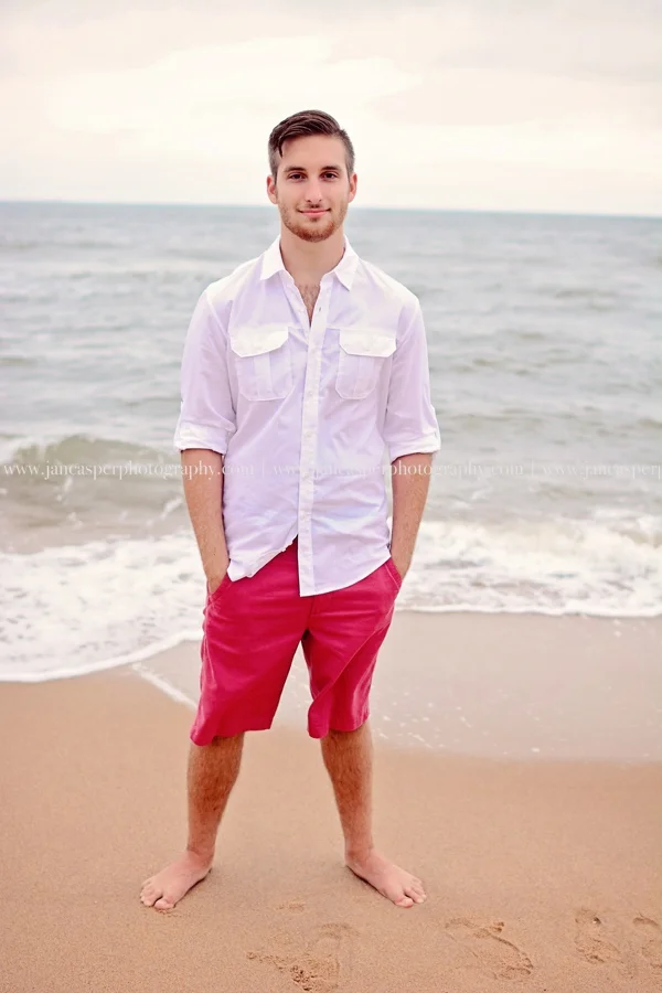 First Landing State Park senior portrait Virginia Beach Jan Casper Photography Virginia