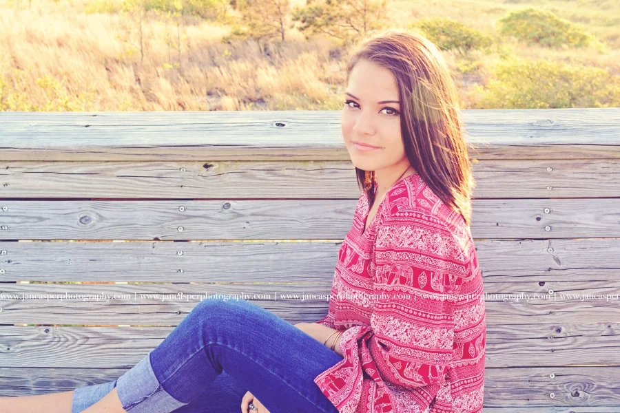 First Landing State Park senior portrait Virginia Beach Jan Casper Photography Virginia