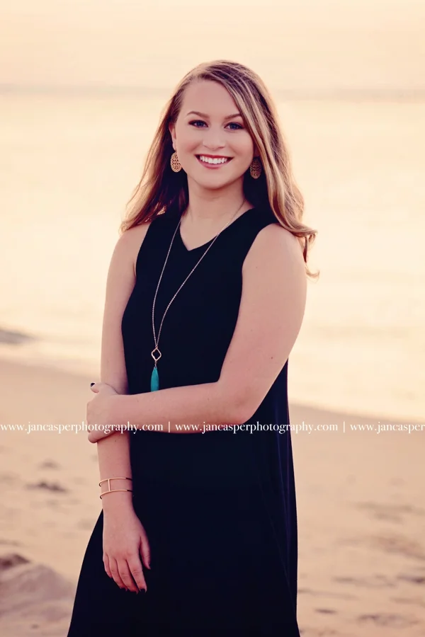 senior portrait First Landing State Park Virginia Beach Jan Casper Photography Virginia