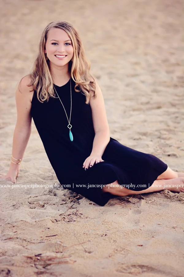 senior portrait First Landing State Park Virginia Beach Jan Casper Photography Virginia