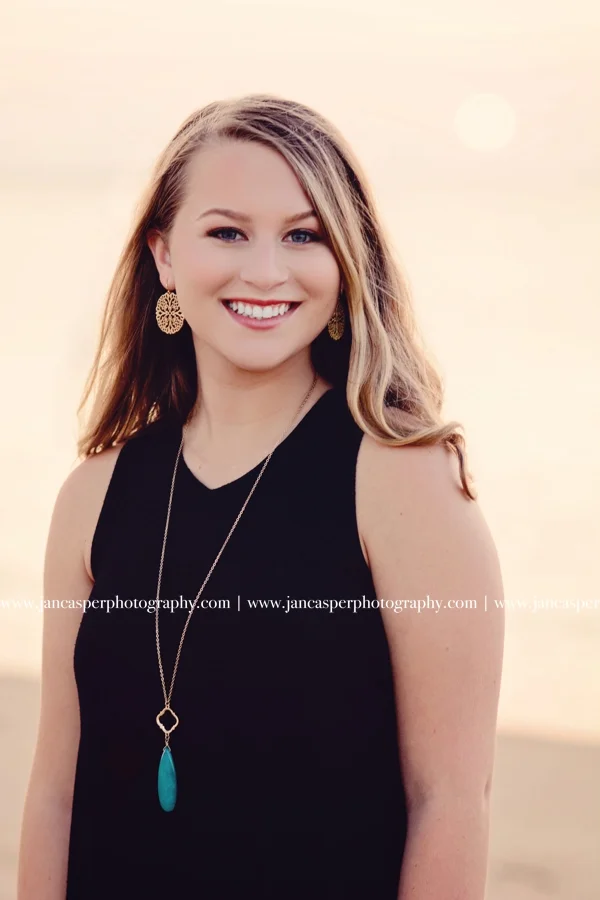 senior portrait First Landing State Park Virginia Beach Jan Casper Photography Virginia