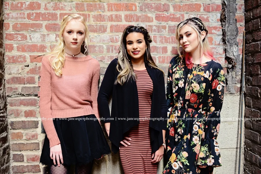 senior portrait downtown Norfolk Jan Casper Photography Virginia