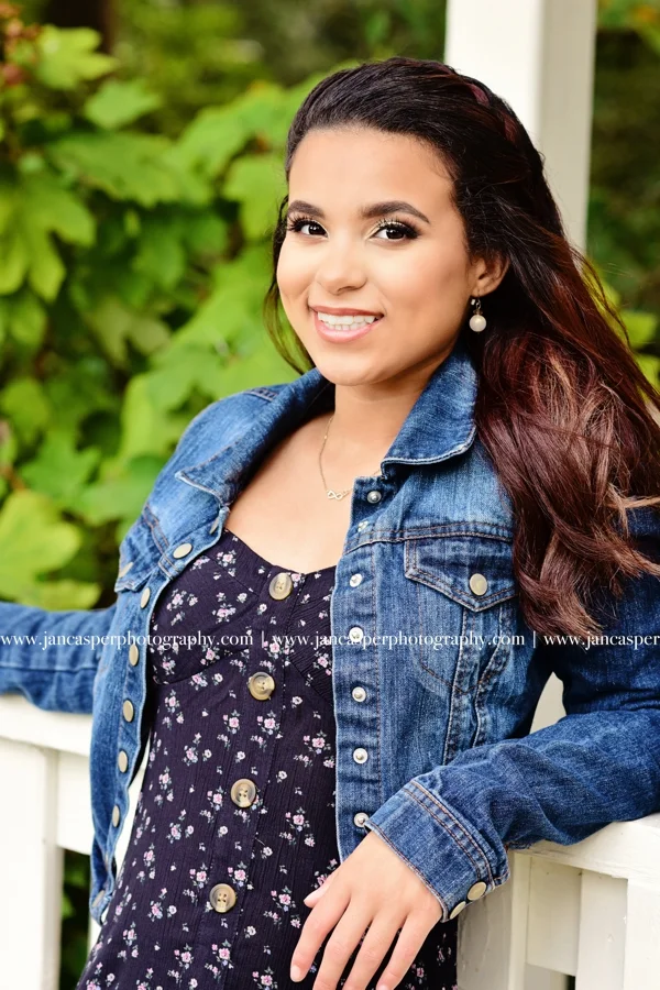 senior portrait Virginia Beach Jan Casper Photography Norfolk Botanical Garden