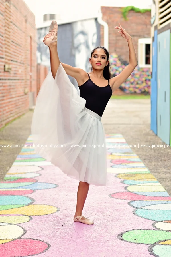 dance portrait Norfolk Neon District Jan Casper Photography Virginia