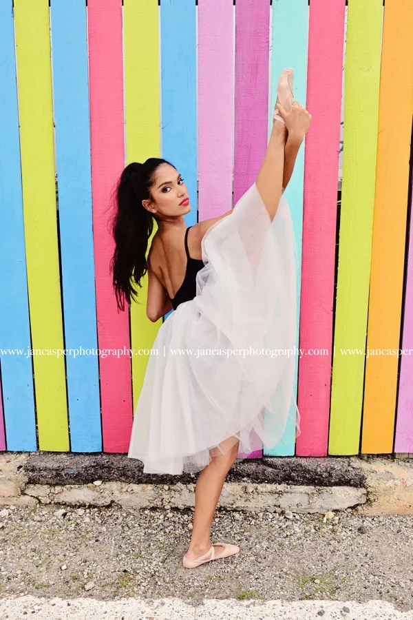 dance portrait Norfolk Neon District Jan Casper Photography Virginia