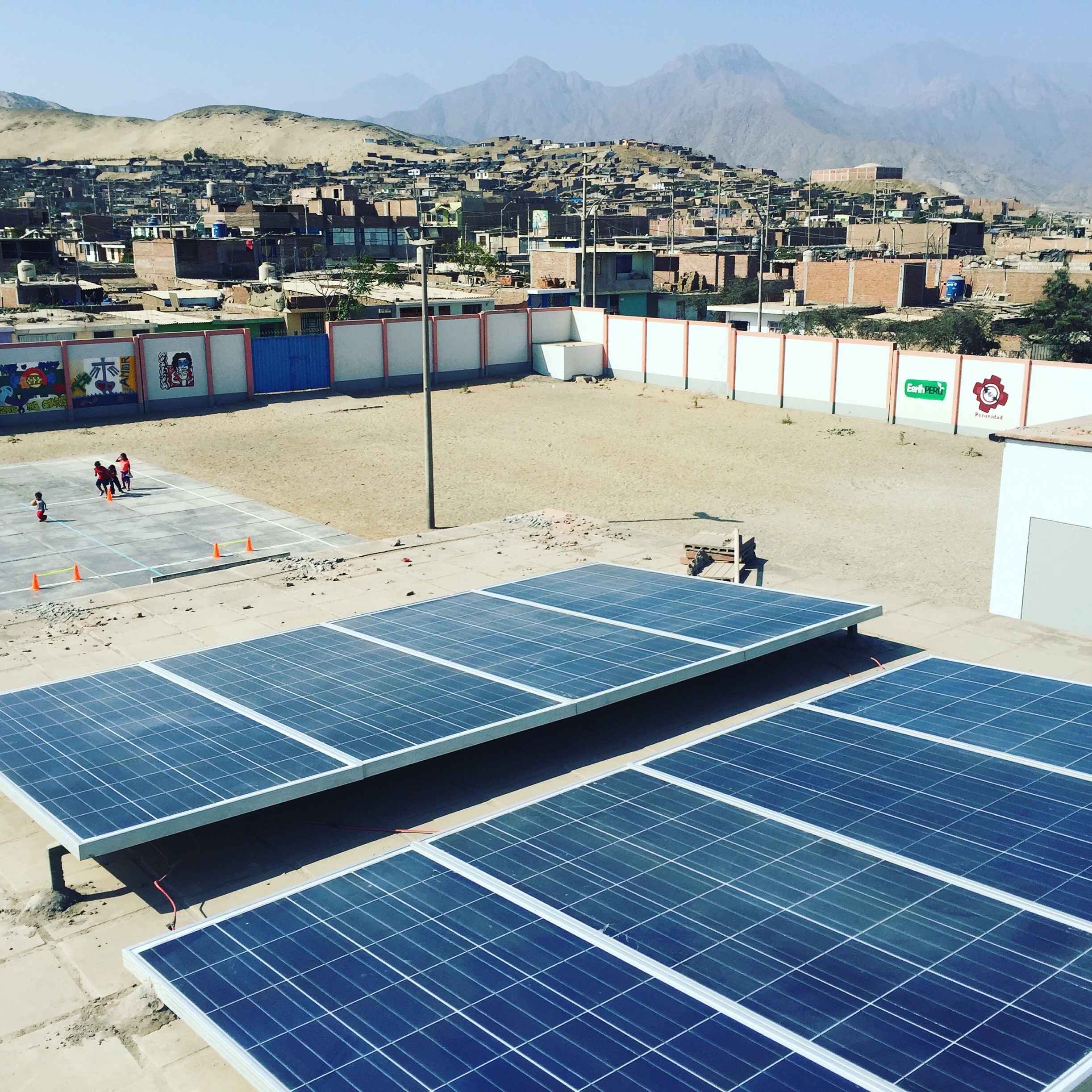 Earth Peru solar panel installations