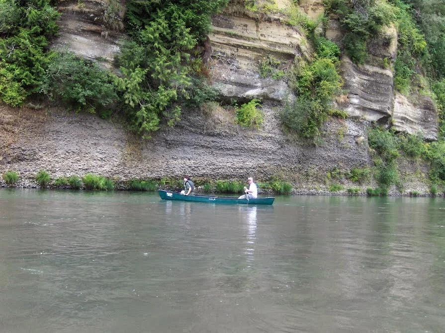 Jenna VanLooven canoeing