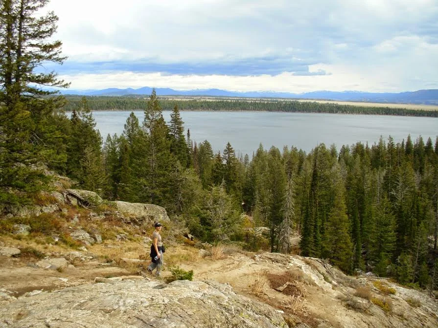 Jenna VanLooven hiking