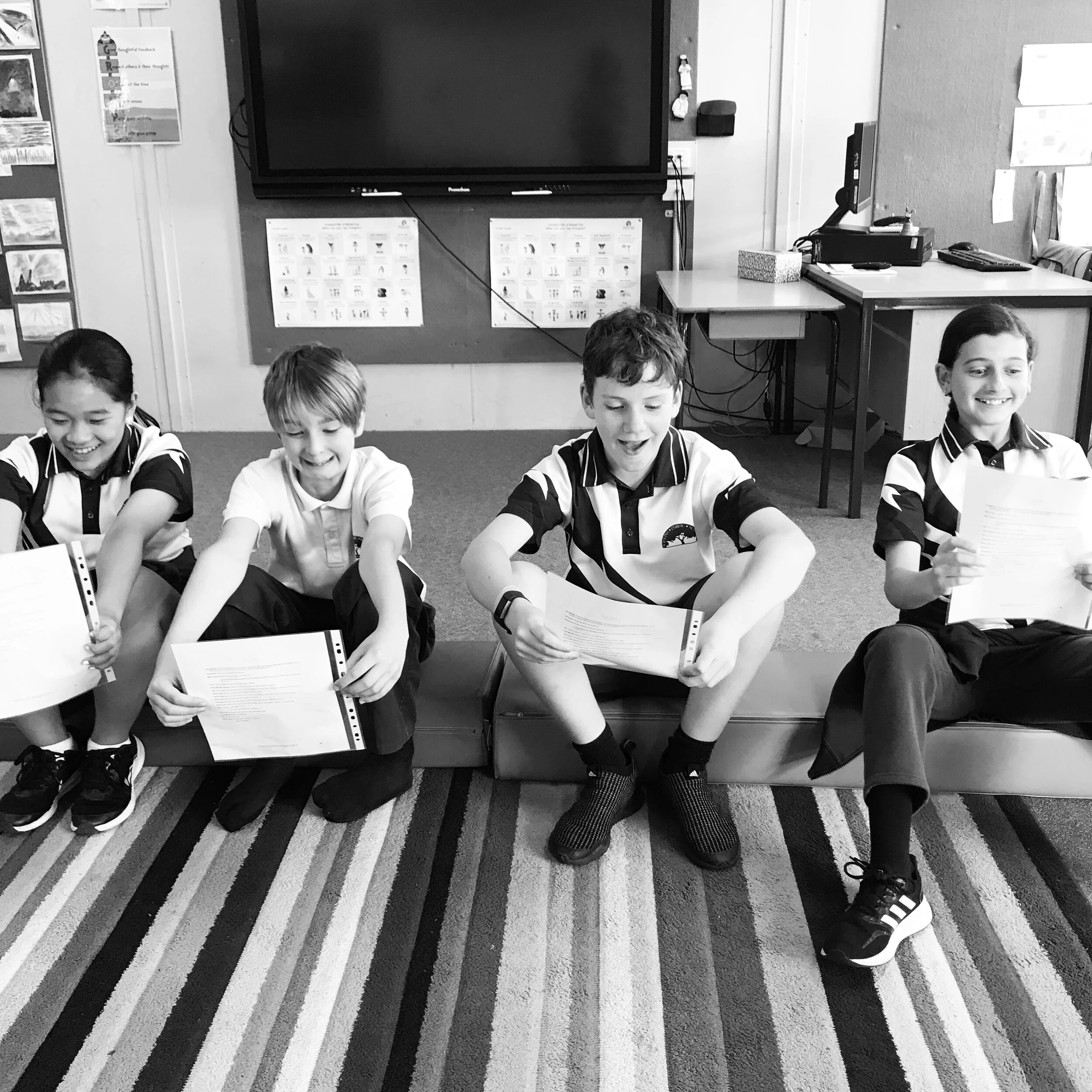 Kids Term Script Class - Wilkins Public School