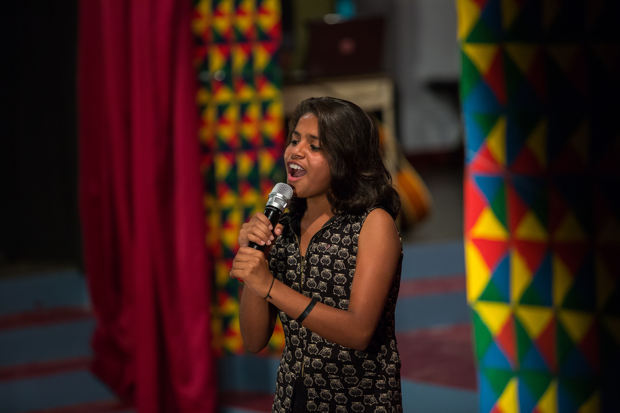 STF Scholar Keerthi at Shanti Bhavan in India. (photo by Kate Lord)