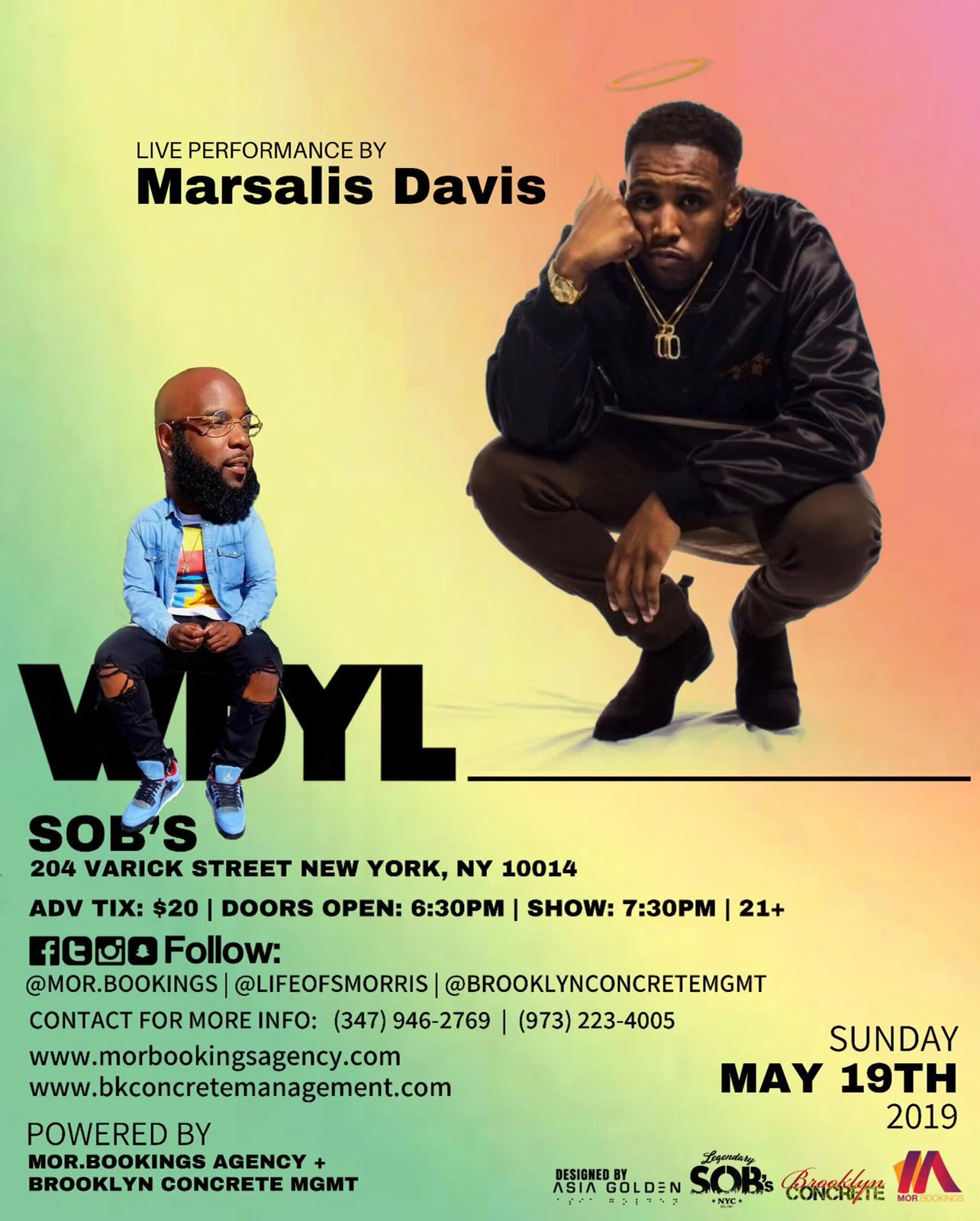 OPENING UP FOR B. MORGAN