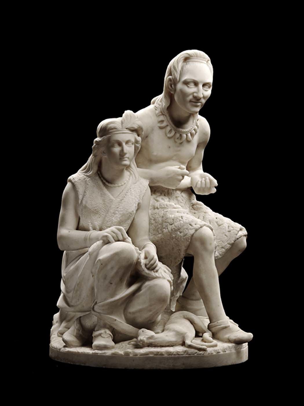 Edmonia Lewis, Old Arrow Maker, 1872. Courtesy of the Smithsonian American Art Museum..jpeg