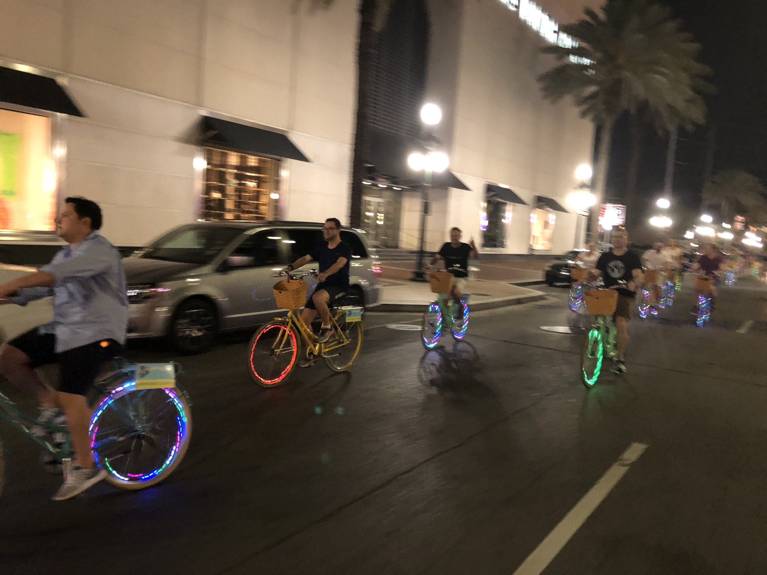 night bike ride