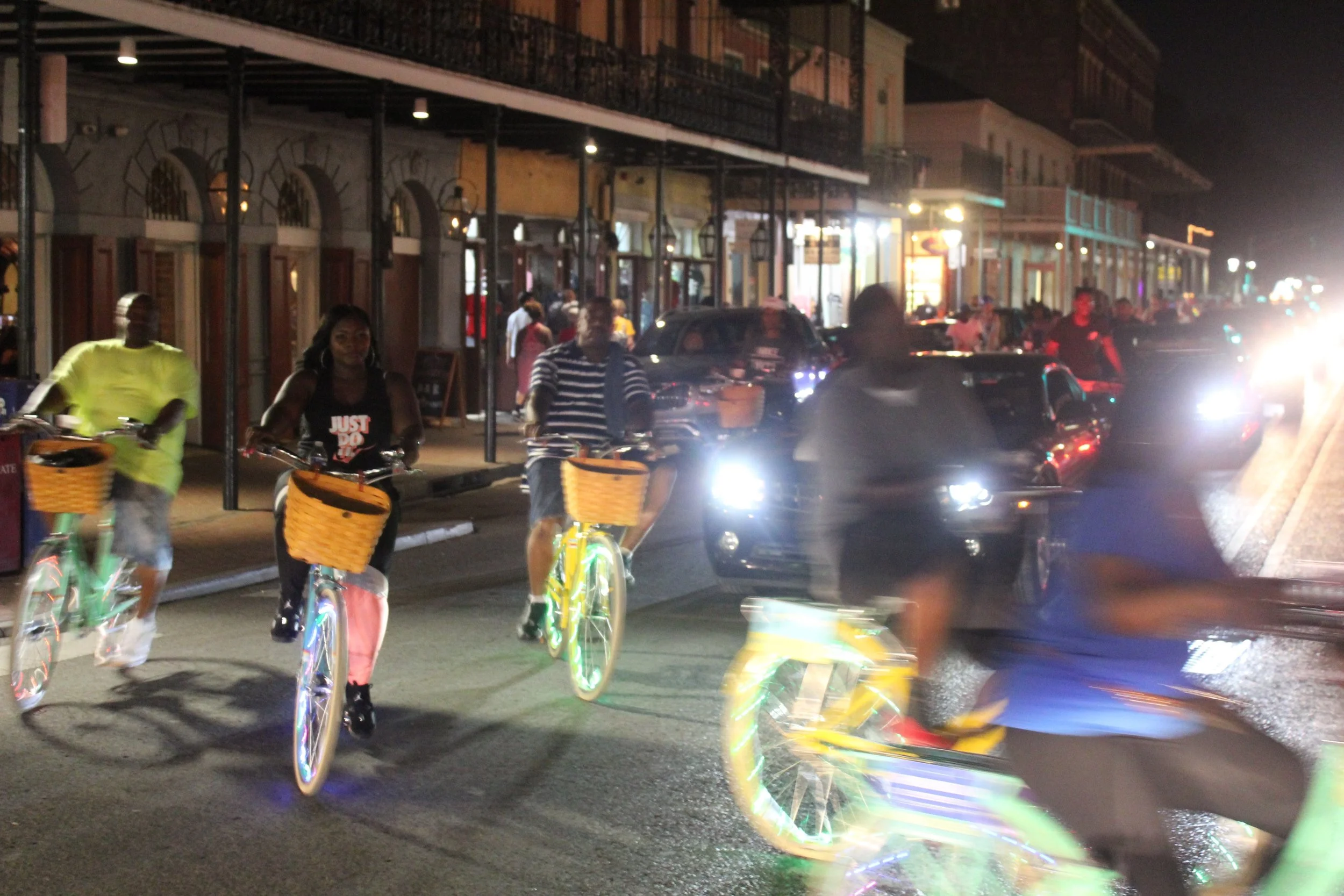 The New Orleans Nightlife Ride — Flambeaux Bicycle Tours 1 Rated