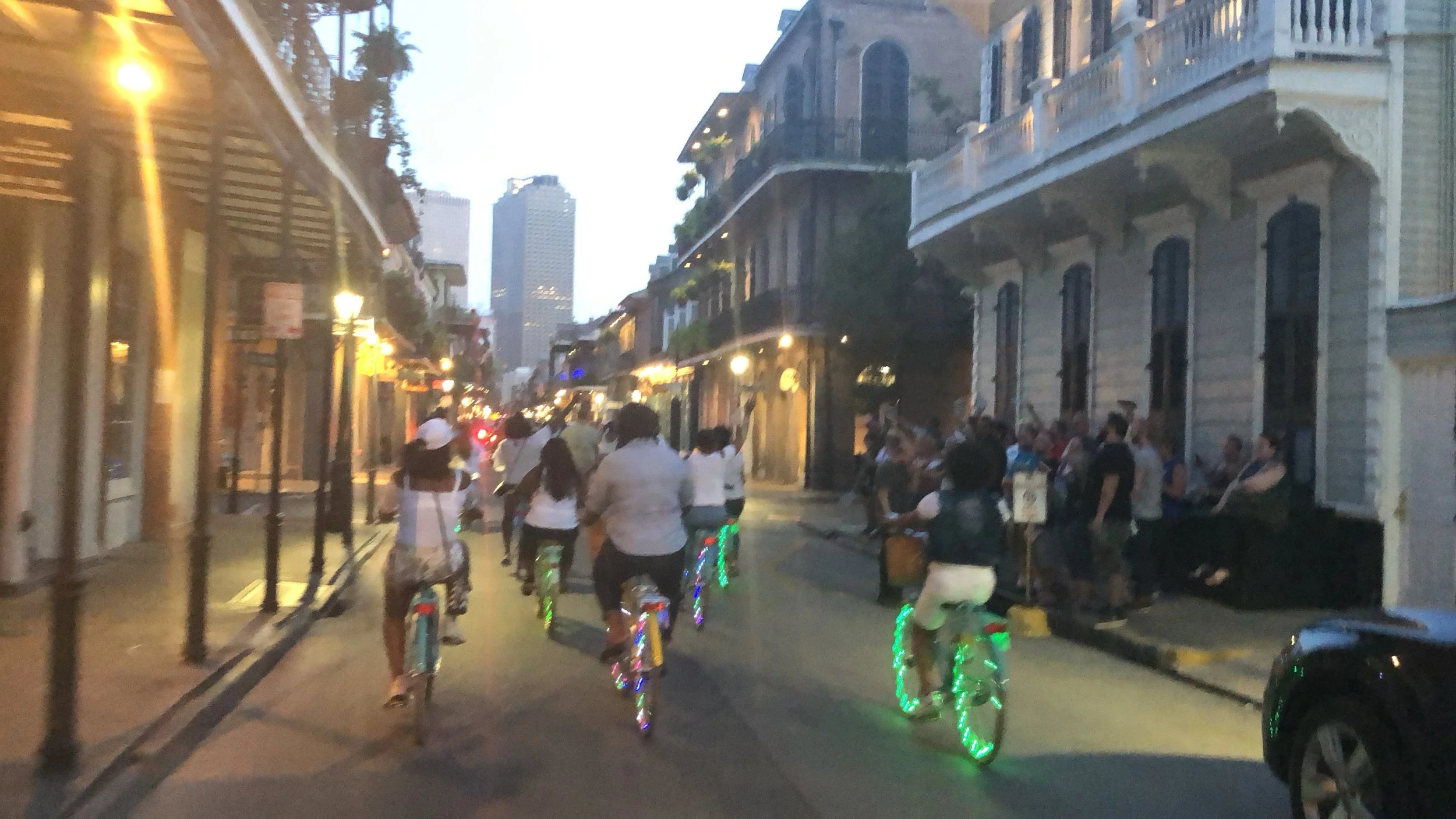 The New Orleans Nightlife Ride — Flambeaux Bicycle Tours 1 Rated