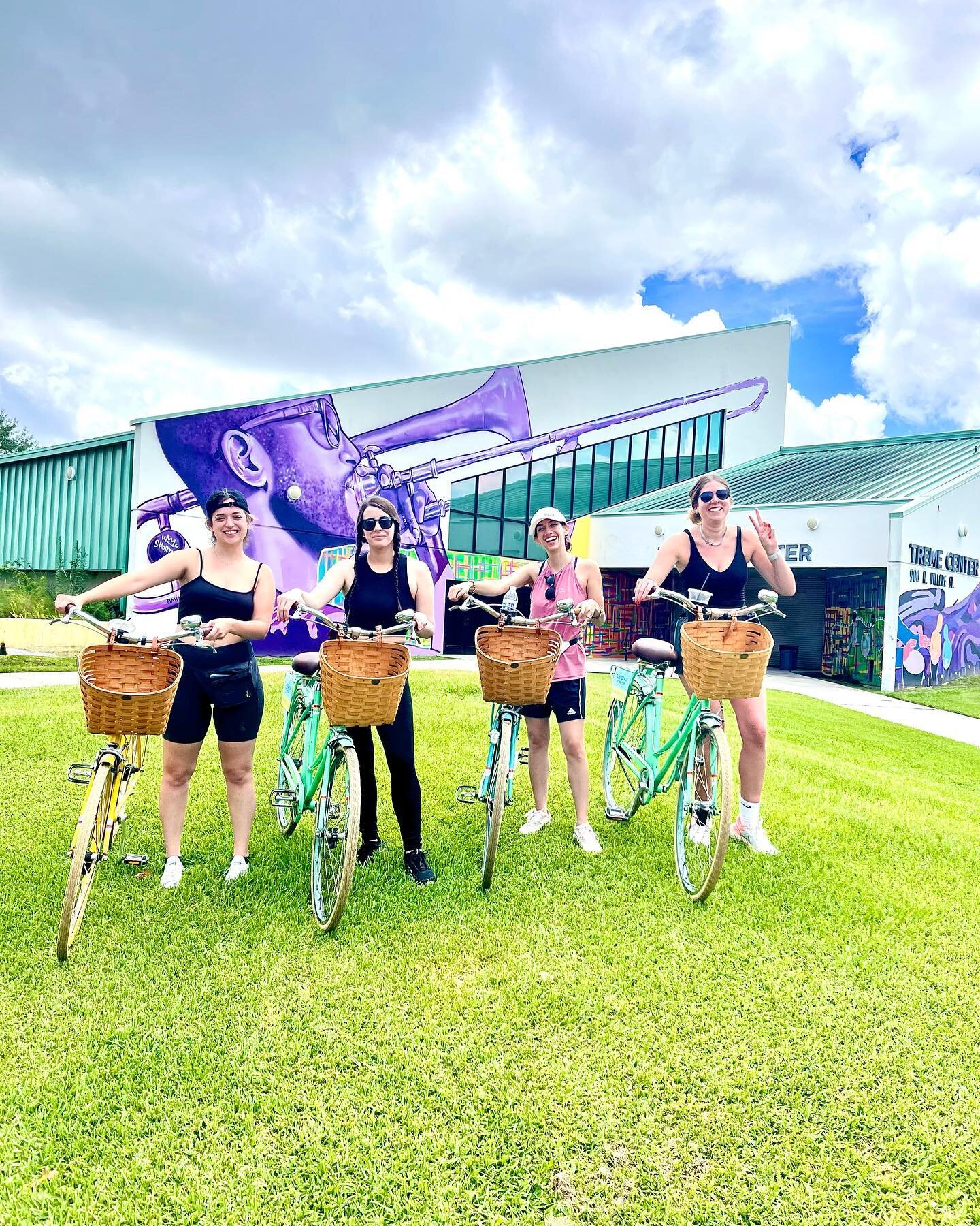 Nola by Bike&hellip;#heartofthecity  #treme #onetimeinnola #nola #neworleans #datbikelife #neworleansbiketours #bicycle #publicbikes #visitneworleans #louisianatravel #visitneworleans #frenchquarter #followyournola #bikerentals #biketours #bikenola #