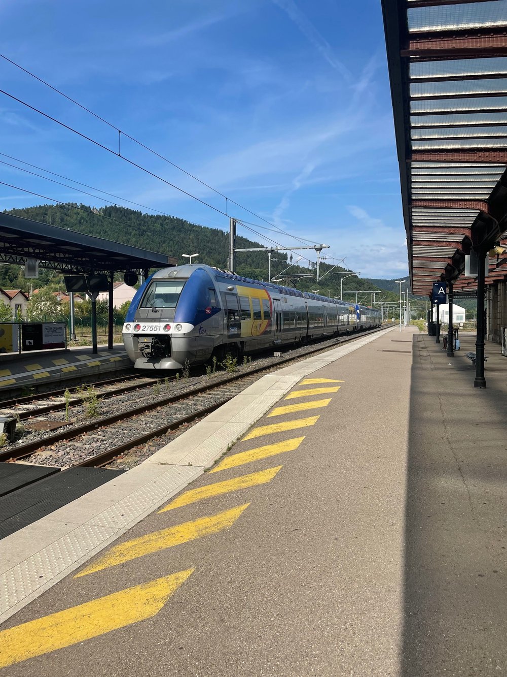 Train Station at Saint-Die-Des-Vosges